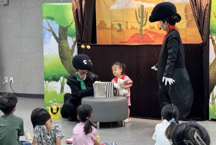 사하구 구평동, '가족과 함께하는 인형극' 첫 공연 성황리 개최